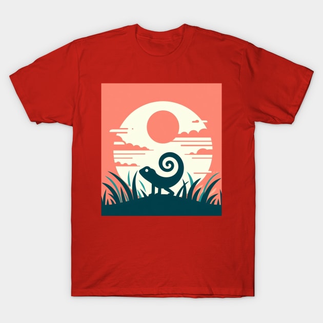 Chameleon T-Shirt by DarkWave